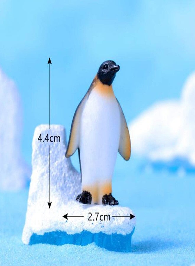 Fevoila 8 Pcs Realistic Penguin Figurines Ocean Animal Penguin Figure Model Cake Toppers Desktop Decor Christmas Birthday Gift - Image 4